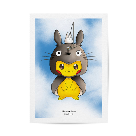 Pikachu poncho Totoro